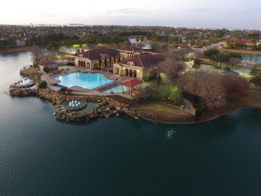 Community Clubhouse (Aerial Photo)