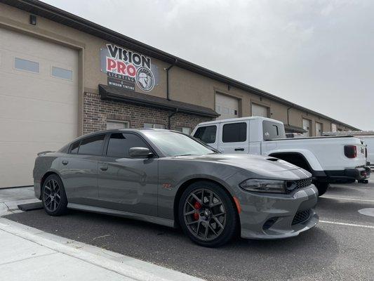 Dodge Charger with ceramic tint