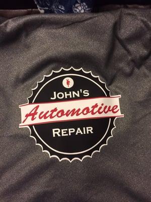 Johns automotive repair sweat shirts!