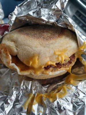 Delish breakfast sandwiches