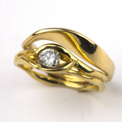 Alternative Bridal and custom engagement and wedding bands in all metals, all sizes and all prices.  Call for information.