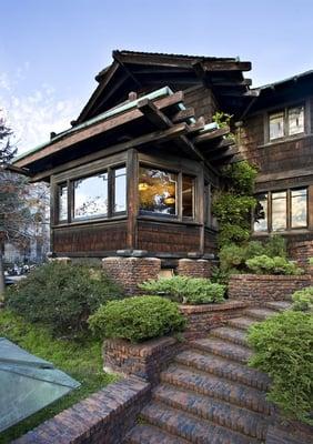 Front Stair and Dining Room