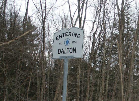 Entering Dalton at the Windsor line.