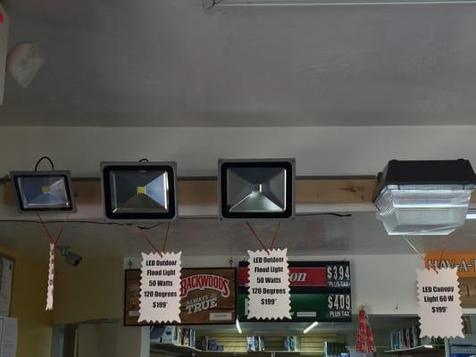 We also sell outdoor LED Lights