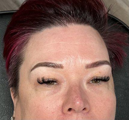 Client's Combo Brow - After Pic