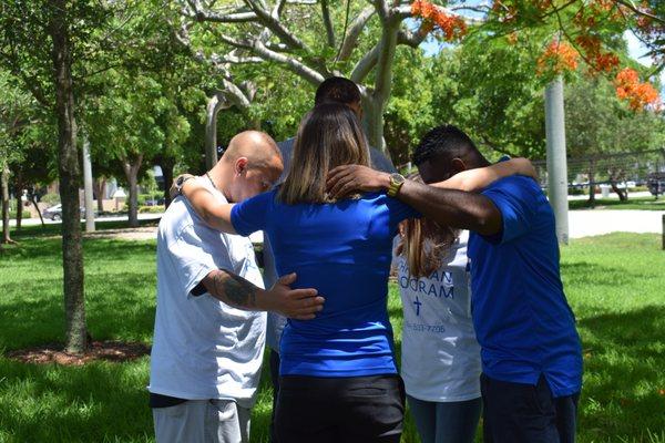 Praying in the Local Park