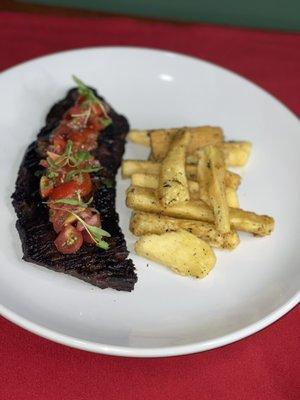 Churrasco w/ Yukka Fries