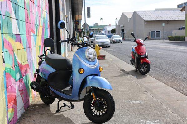 49cc Scooters for rent