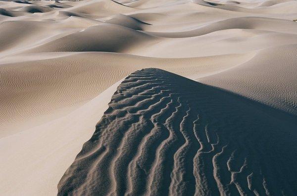 Mesquite Dunes at Death Valley National Park