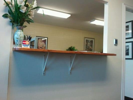 Front desk