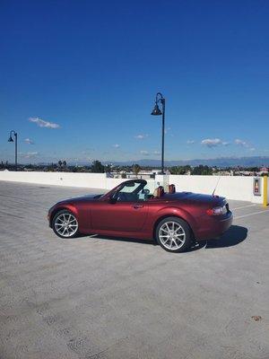 My car after getting it repaired at Carstar Cerritos