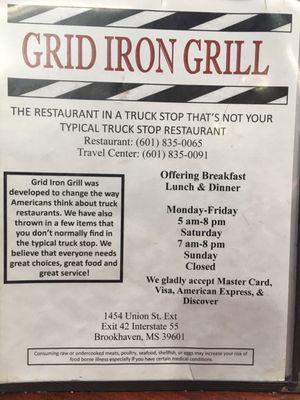 Grid Iron Grill