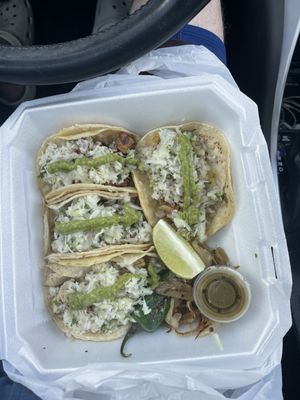 4 tacos