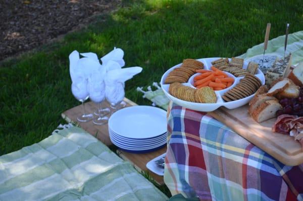 Group picnic.