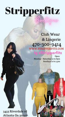 We sell women's apparel. From club & party wear to lingerie & dance wear. Weekly sales