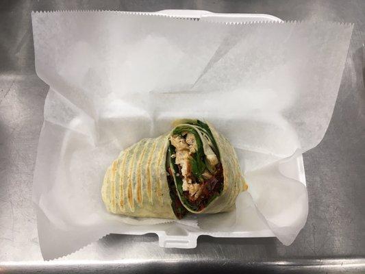 Chicken breast wrap