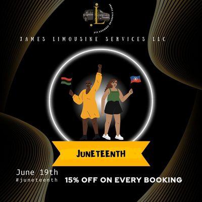 Juneteenth Promotion offer