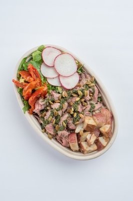 Chimichurri Steak and Roasted Potato Grain Bowl