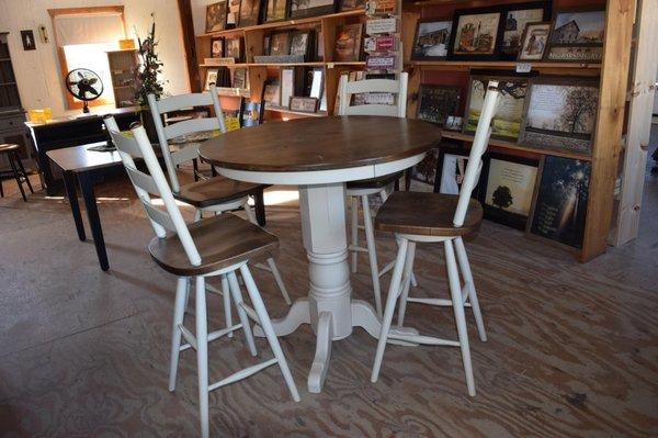 Pub Table and Chairs