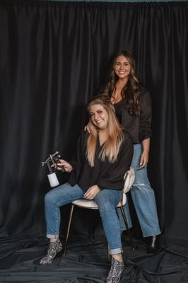 Our Spray Tan Artists, Aley & Jenni