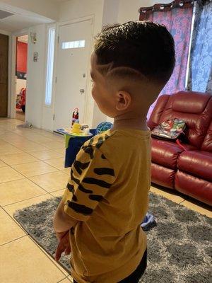 Fresh fade by Claudia