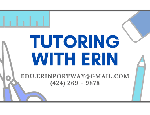 Tutoring with Erin