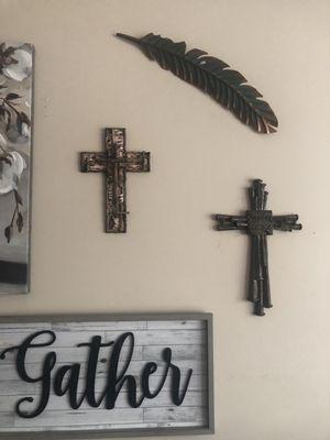 A couple of the crosses I bought.