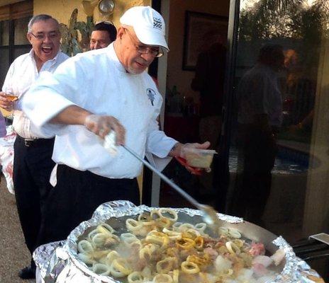 Seafood Paella