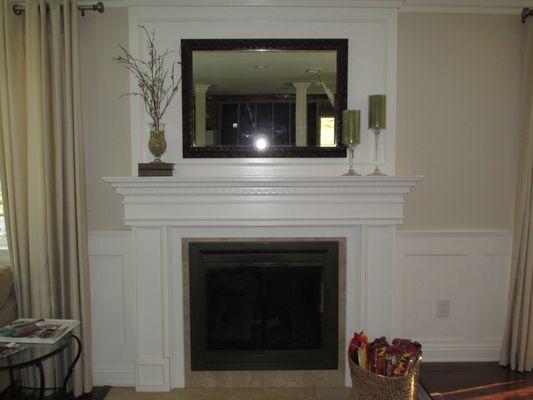 custom made mantels.