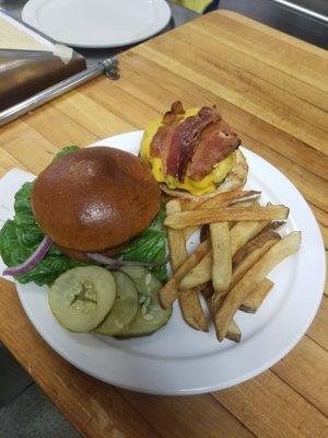 Stuffed Bacon Cheeseburger