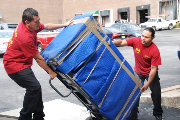 Loading a dresser