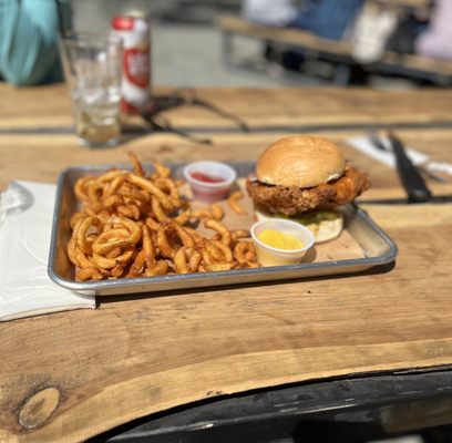 Nashville chicken sandwich