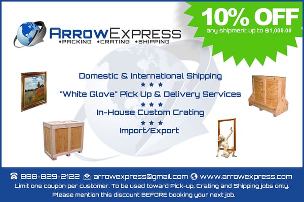 Specialty Freight Shipping Discount