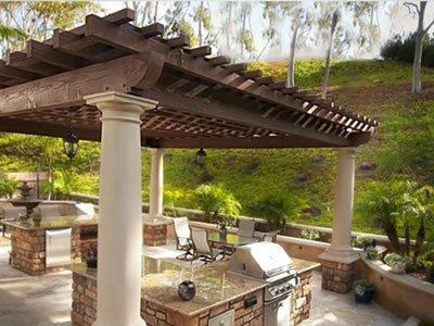 Landscaping and backyard spaces design and construction