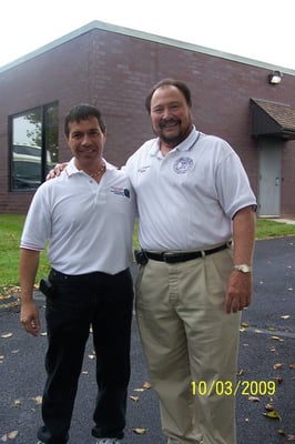 Rick with Mayor Joe DiGirolamo of Bensalem