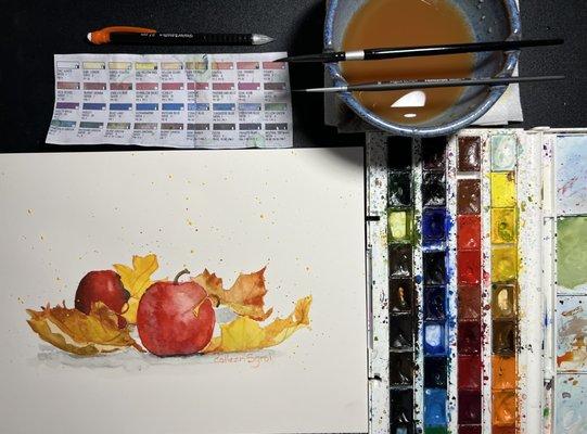 Online watercolor classes