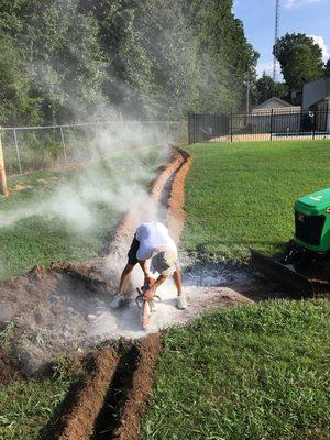 Digging and trenching no problem