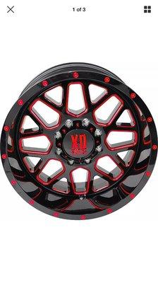 XD Wheels custom colors available with full body shop.