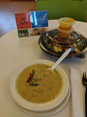 Potato leek soup