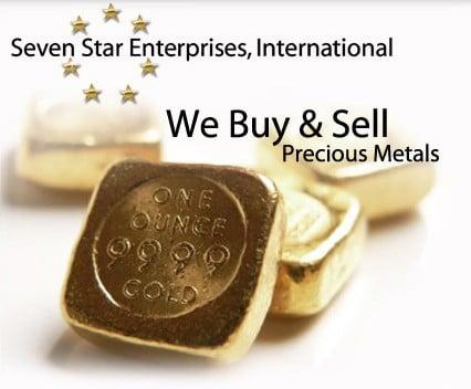 Seven Star Enterprises, International buys and sells precious metals.