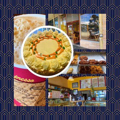 Montage of images from Creighton's American Bakery