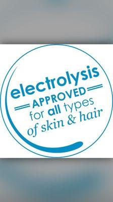 Electrolysis is 100% effective and permanent.