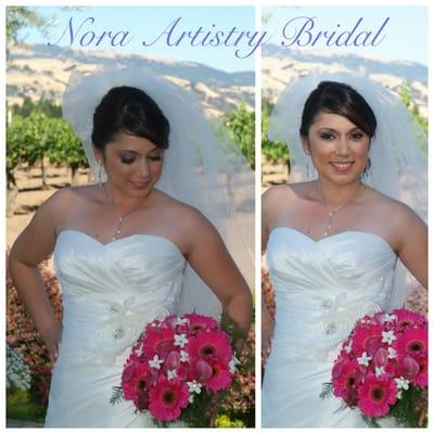 Bridal Hair & Makeup by Nora