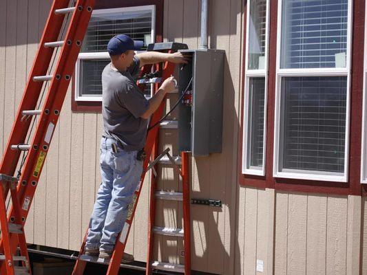 Electrical Panel Repair @ Worsham Treasury Electrician