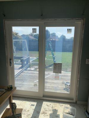 New Patio Door Installation