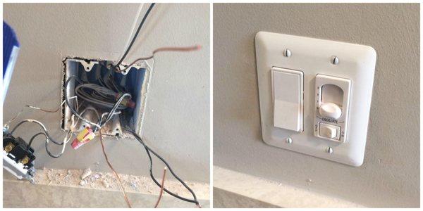 Dimmer and Switch