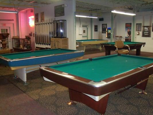 A's Pool Tables pool hall tables by the hour