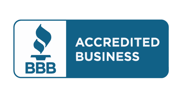 We are accredited with the BBB!