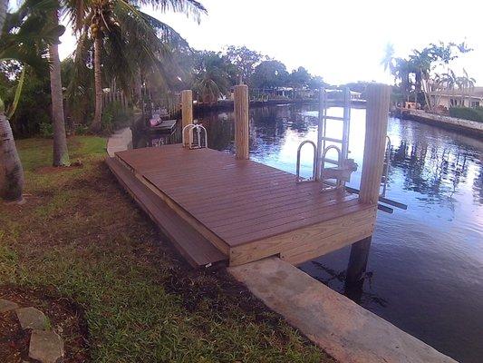 Raised Dock