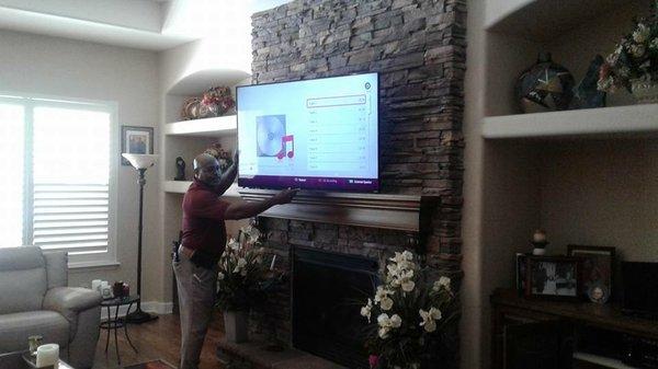 Flat Screen TV Installation